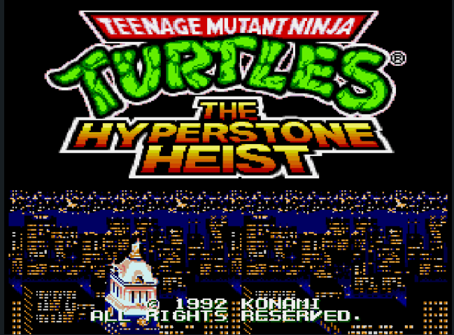TEENAGE MUTANT NINJA TURTLES - THE HYPERSTONE HEIST